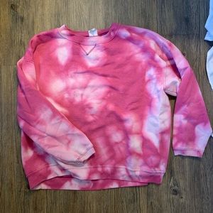 Pink Tye Dye Hoodie